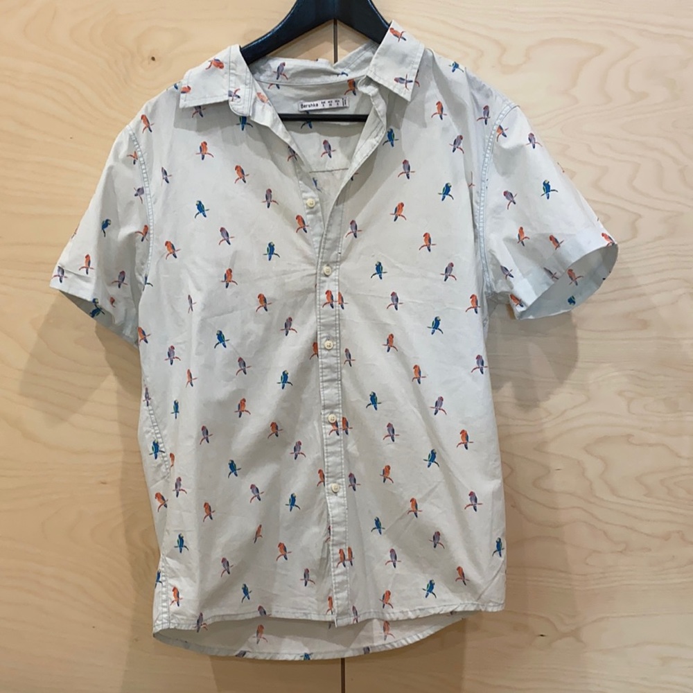 BERSHKA Summer Button Down